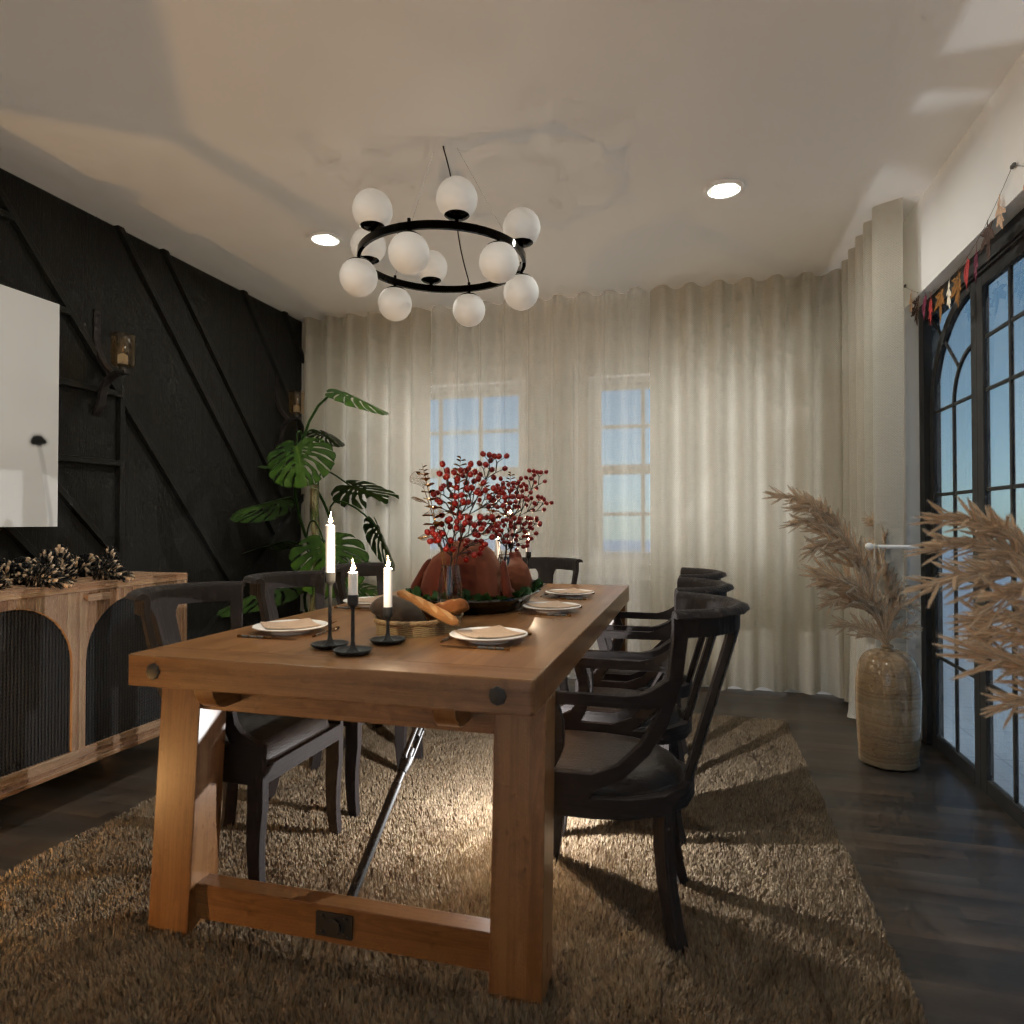 DB: Thanksgiving Day - room shell copy #3358720 by Editors Choice