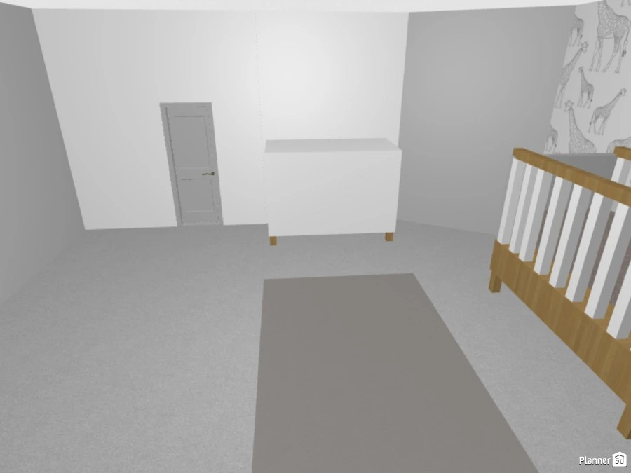 this is a very cute gray and white nursery for 80's life #3032664 by ella!