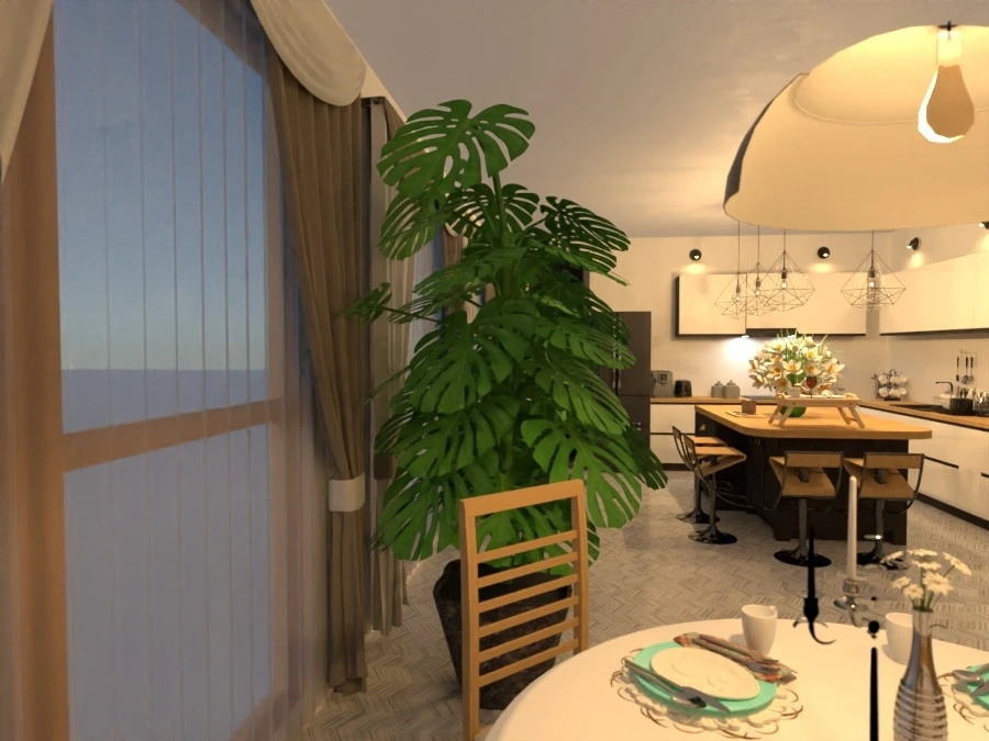 Island Kitchen #3064060 by ZACKY DESIGNER