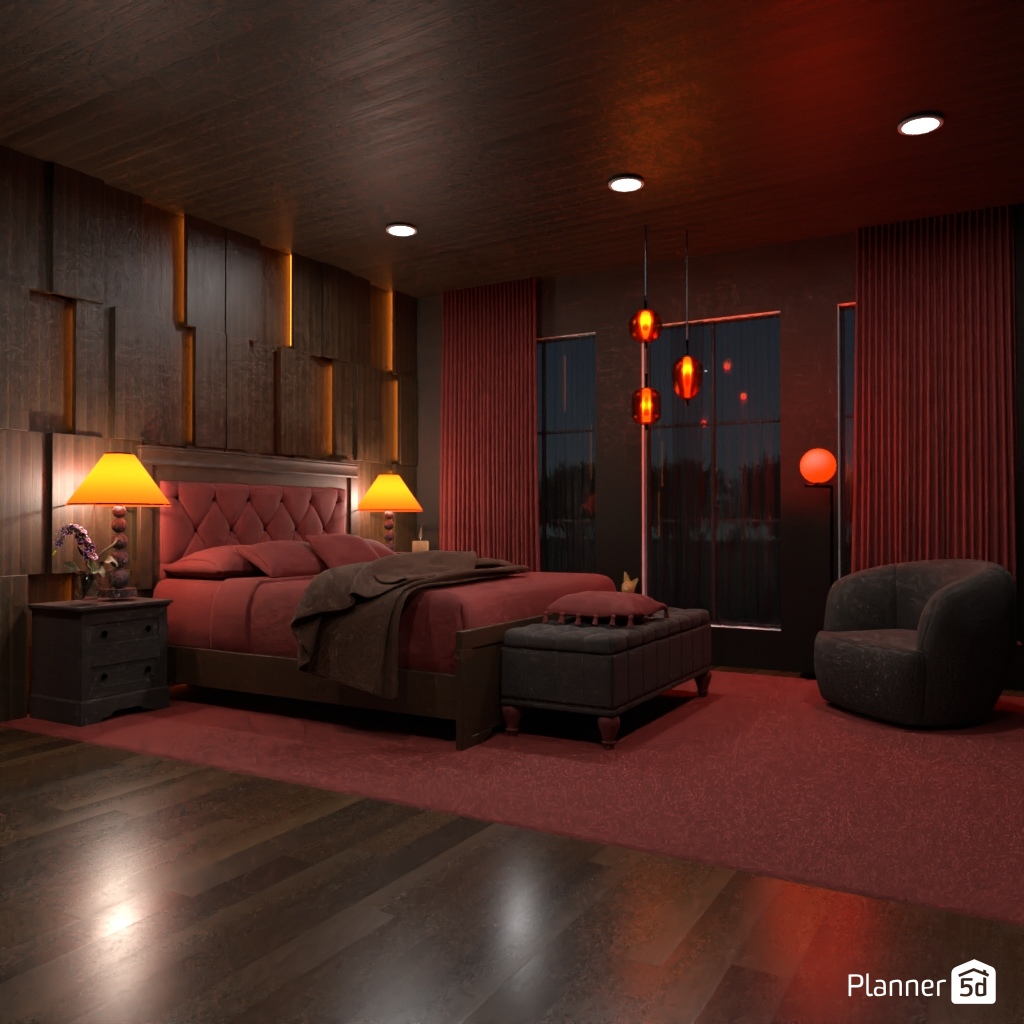 Midnight Mood Room #28885236 by Editors Choice