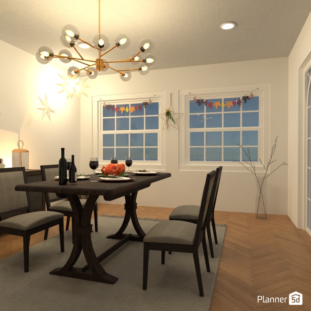 DB: Thanksgiving Day - room shell copy #23482558 by Editors Choice