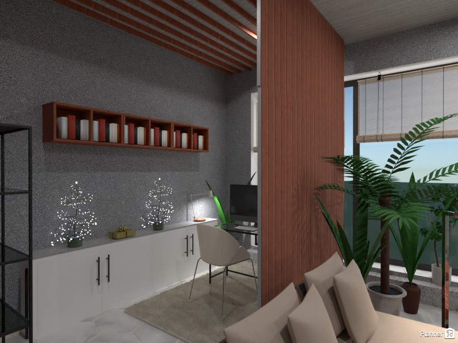 Гостиная в стиле минимализм и Эко #3850650 by Olga