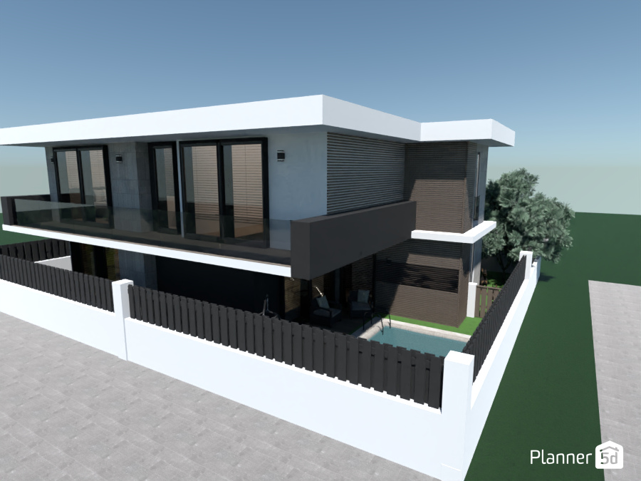 Modern House #12325639 by __frederico_