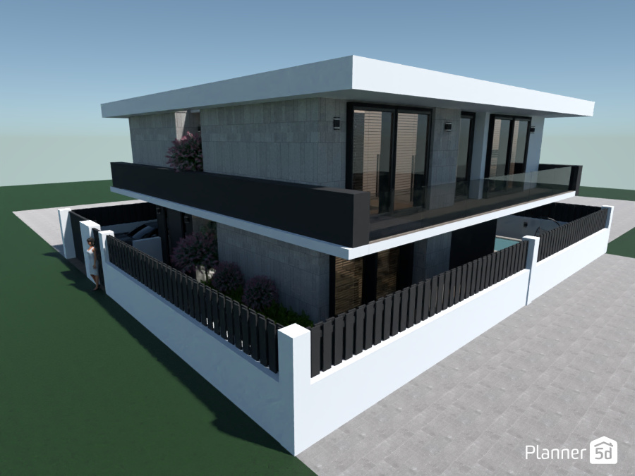 Modern House #12325669 by __frederico_