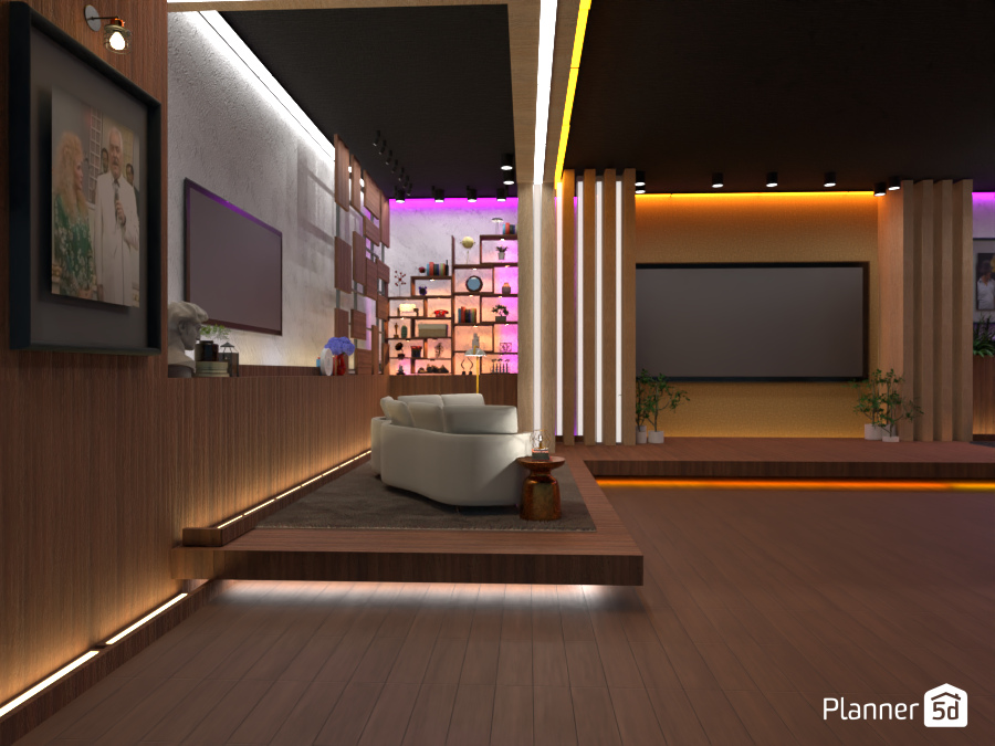 Talk Show - Sitting Area #8837701 by Aquiles Damiron