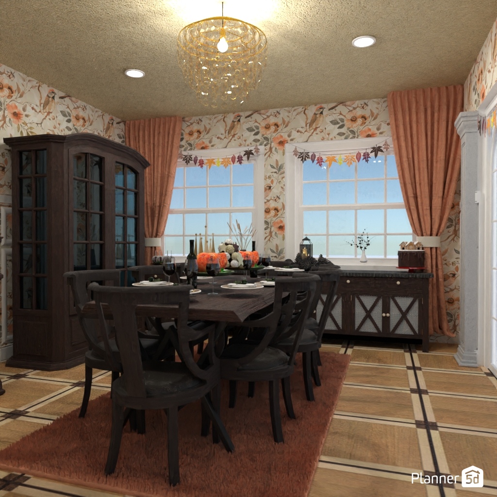 DB: Thanksgiving Day - room shell copy #23435759 by Editors Choice