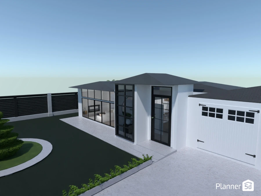 white house #112520 by Veronique van Neel