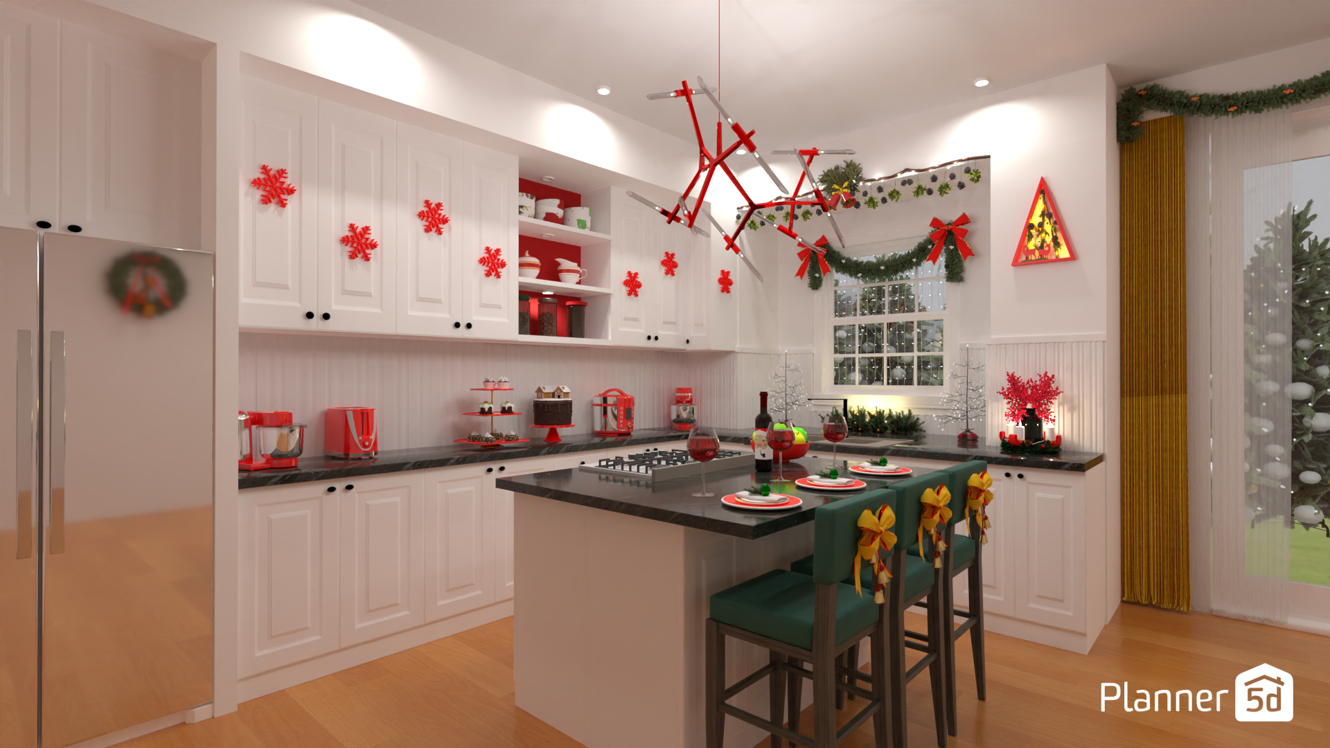 Christmas kitchen 16359751 by MariaCris image
