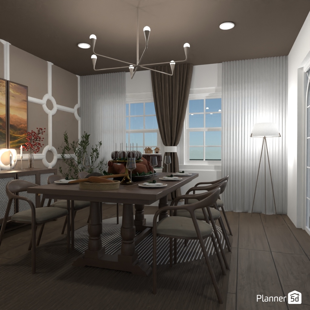 DB: Thanksgiving Day - room shell copy #23439115 by Editors Choice