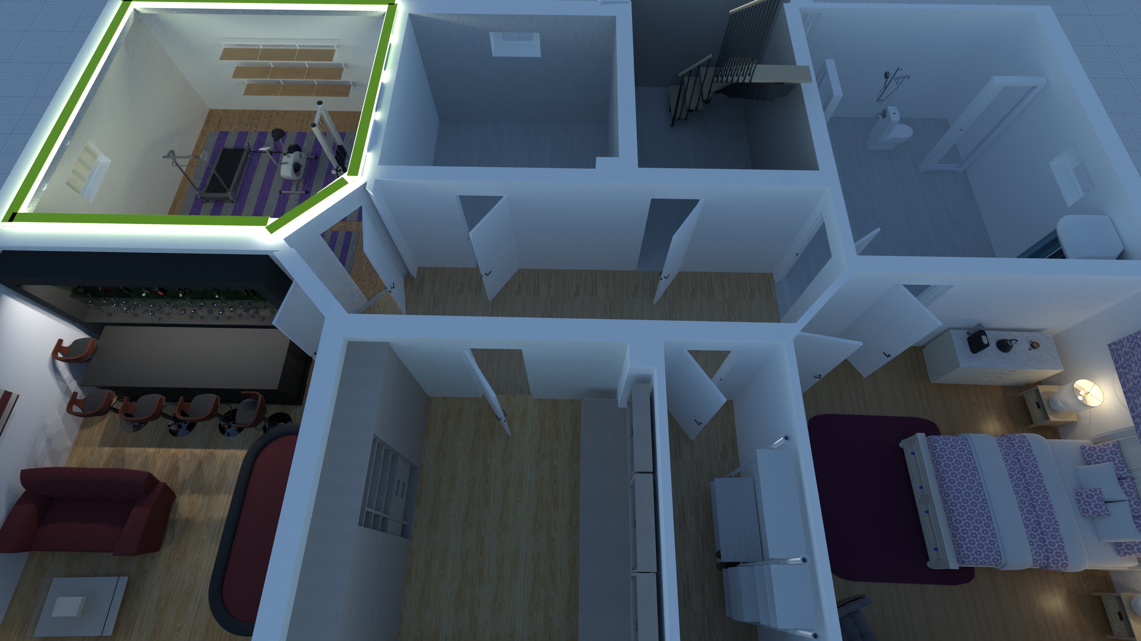 Keller mit Tür #23448763 by User 151345074