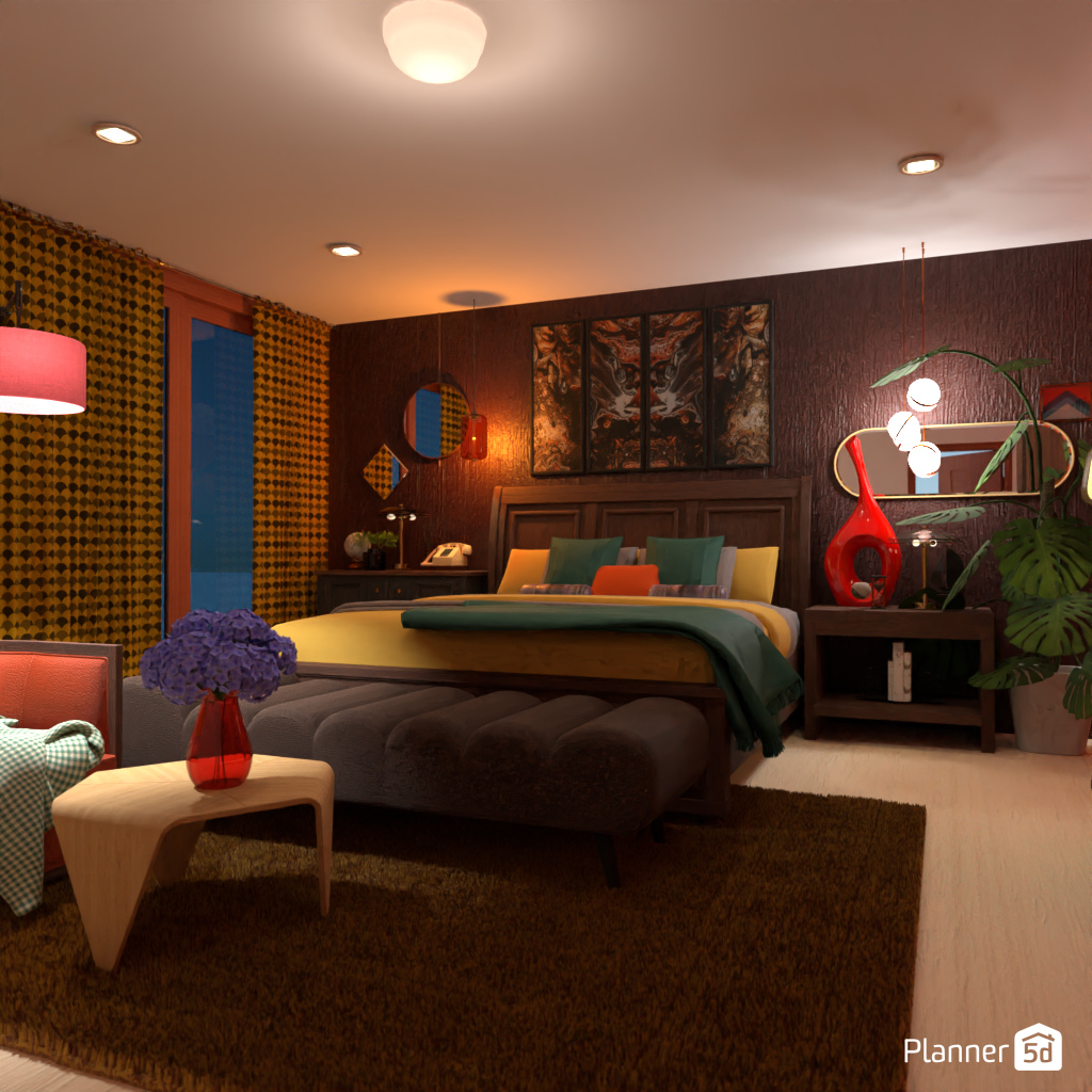 DB: Retro - empty room copy #17829291 by Editors Choice