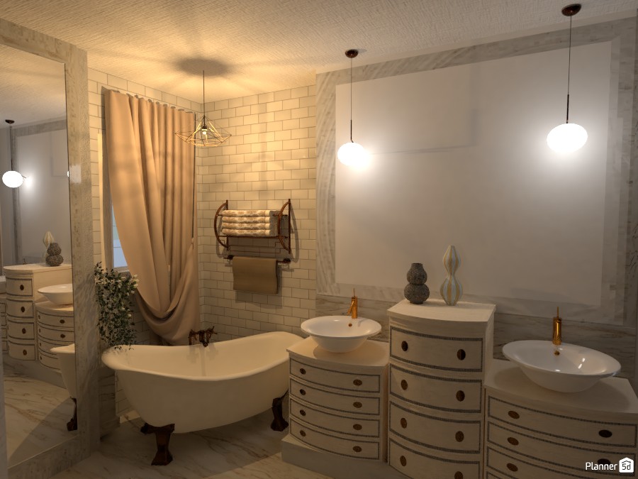 Classic bathroom 3701628 by ArhitectureA image