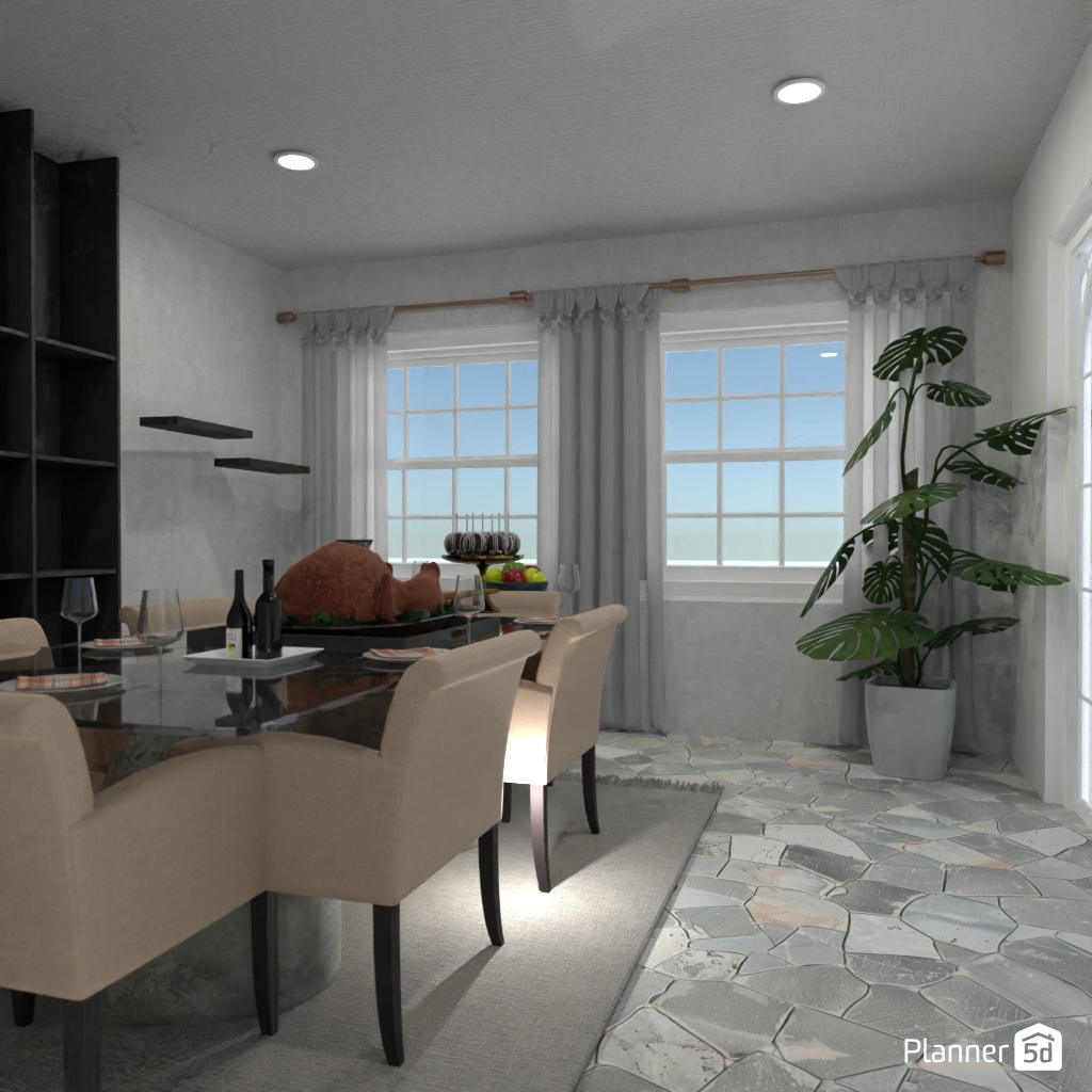 DB: Thanksgiving Day - room shell copy #23403055 by Editors Choice