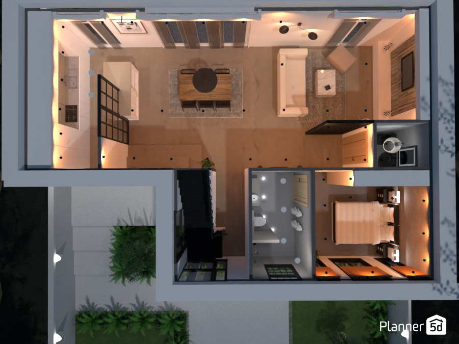 Plan 2/2 #7277178 by Maison Maeck