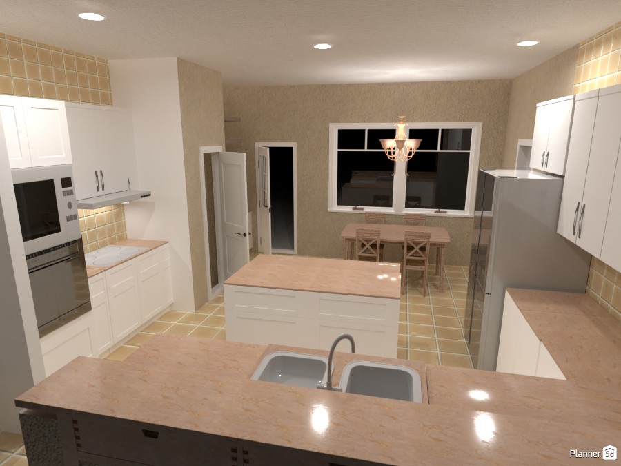 Current Kitchen with light rendering 3875016 by Raymond Husser image