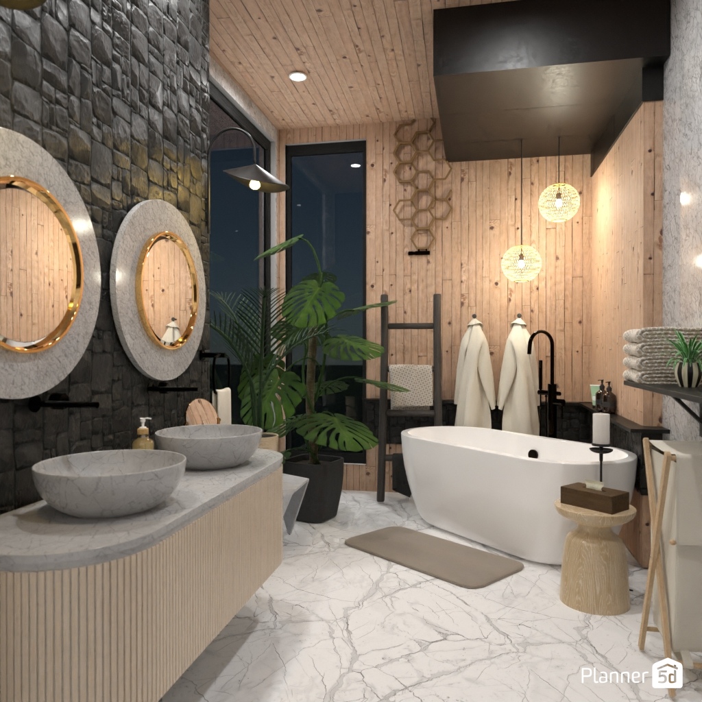 Natural bathroom #22072486 by Editors Choice