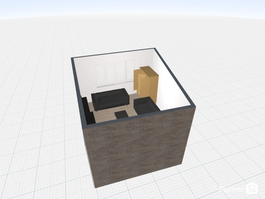 Living/bed room #3136780 by User 213978792