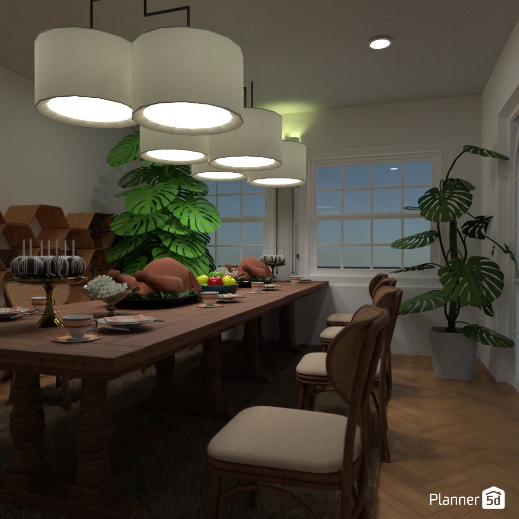 DB: Thanksgiving Day - room shell copy #23412595 by Editors Choice