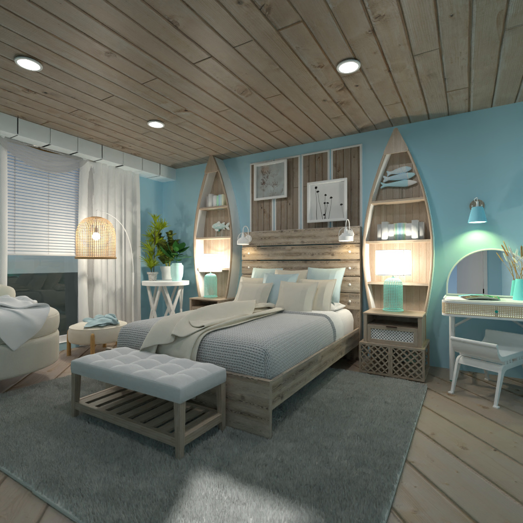 Ocean Bedroom #13441923 by Editors Choice
