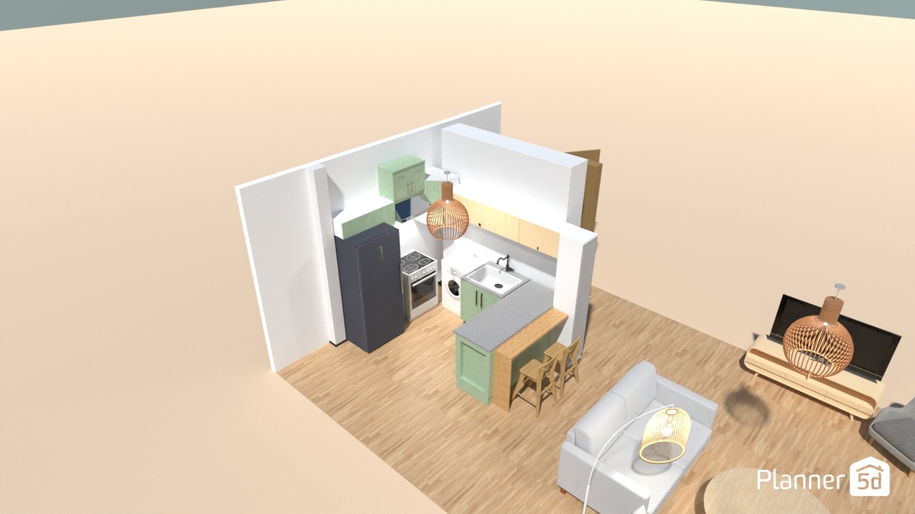 Copy of Copy of kitchen & livingroom 22923326 by User 136922155 image