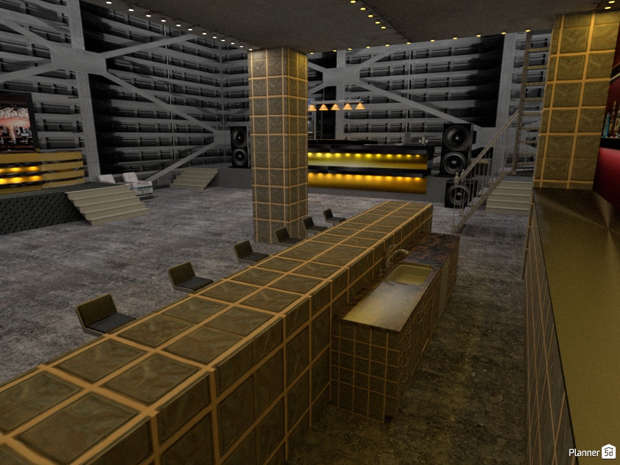 Night Club bar view part 7 #1807890 by Jason