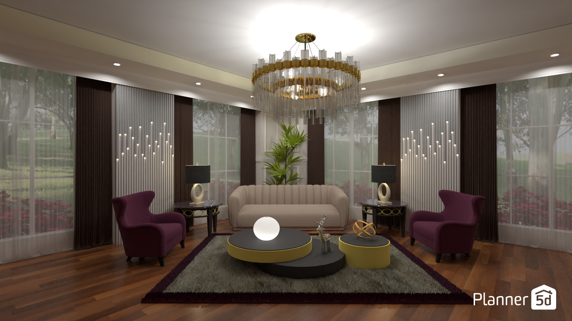Modern traditional room #16609967 by MariaCris