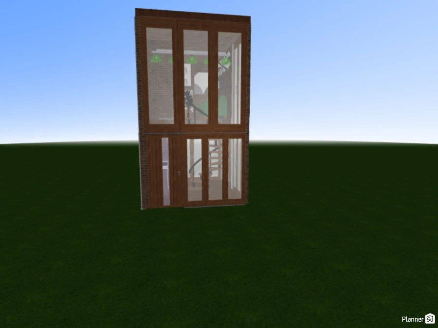 Small Industrial Apartment #85471 by Tessa