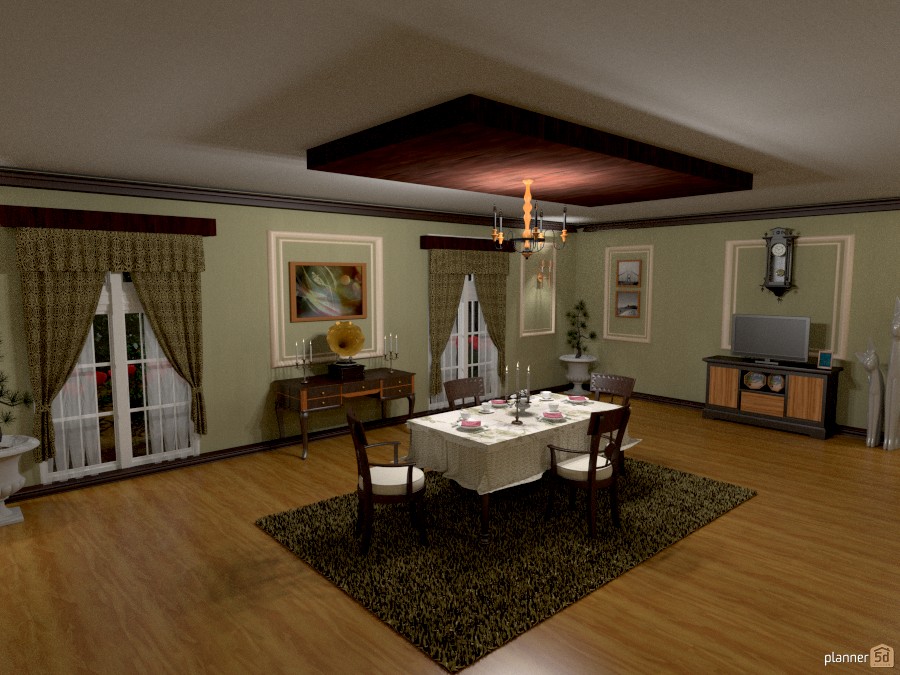 Dining Room #690511 by Michelle Silva