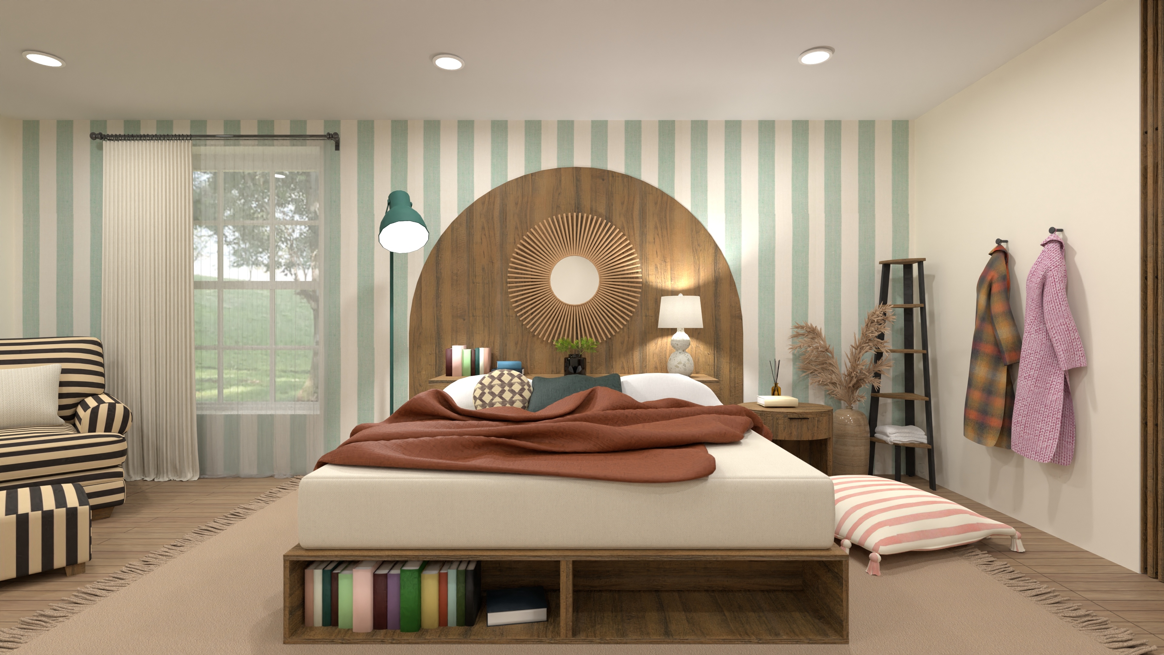 earth tone bedroom #24381868 by Dellen