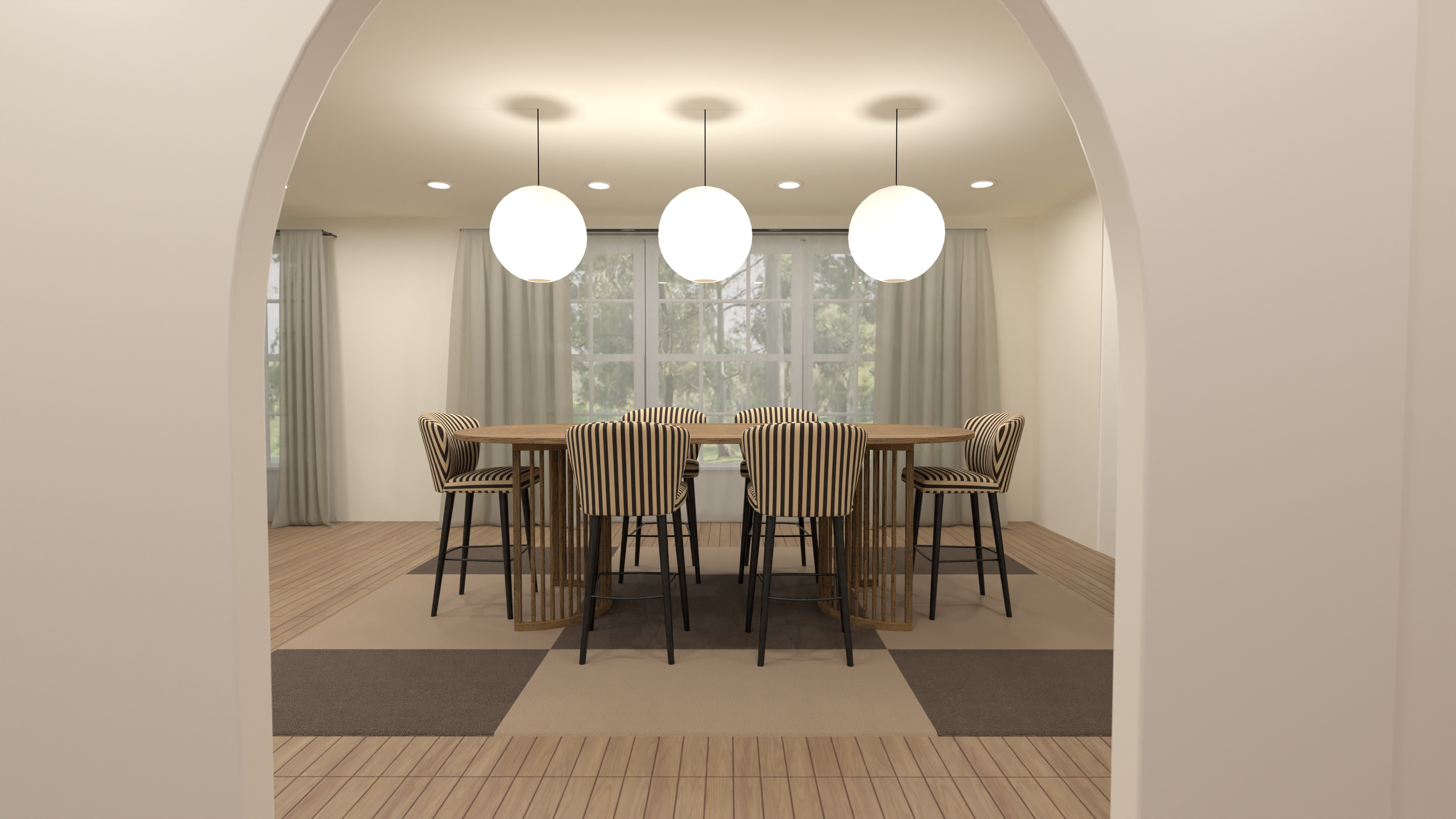 earth tone dining room #24405188 by Dellen