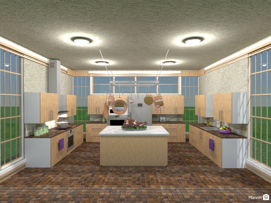 bright and open kitchen #1342896 by Joy Suiter