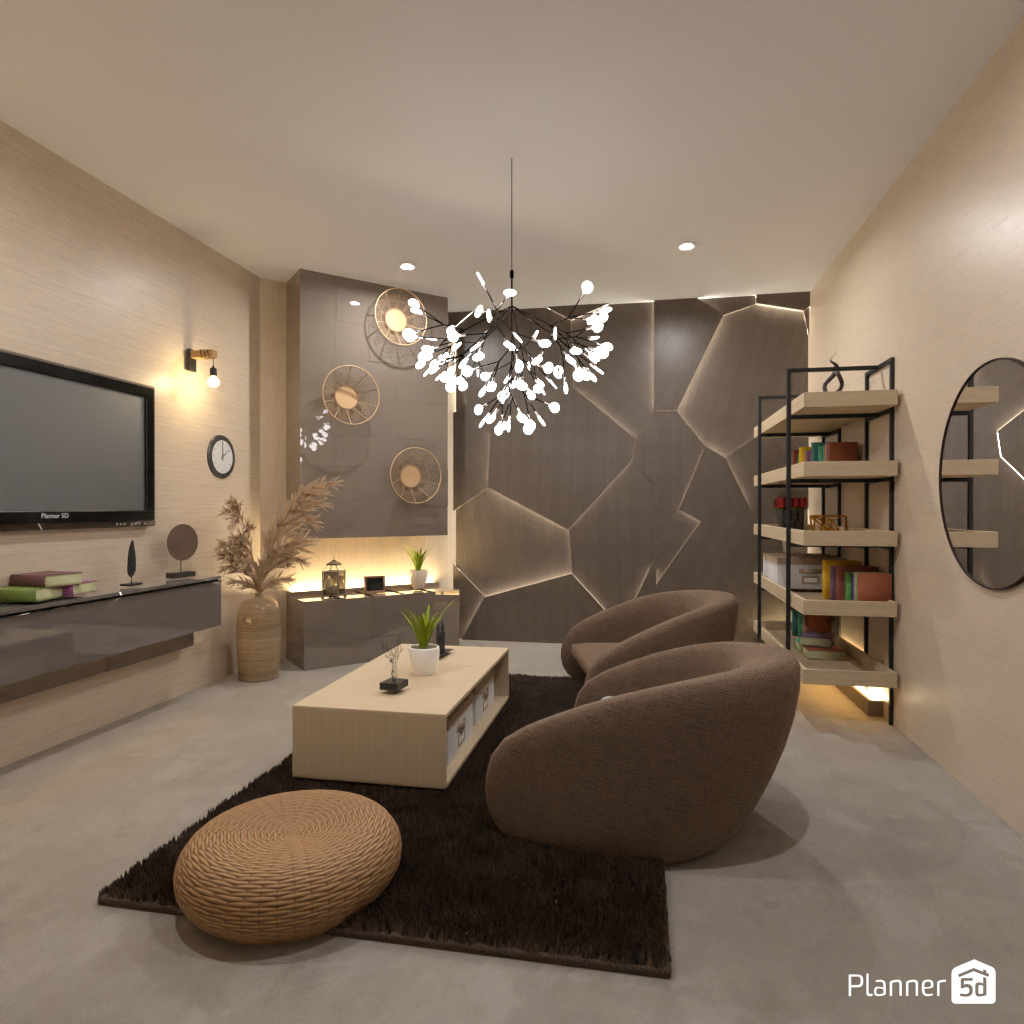 Living room without sofa 19385316 by Editors Choice image