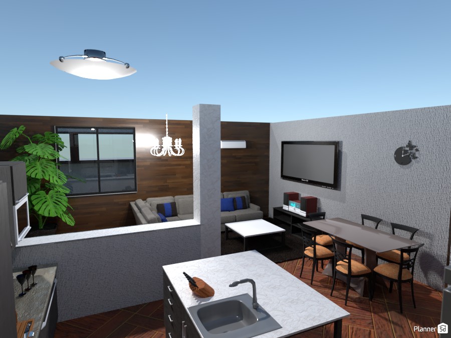 Projeto cozinha americana #2993924 by Alee Brito