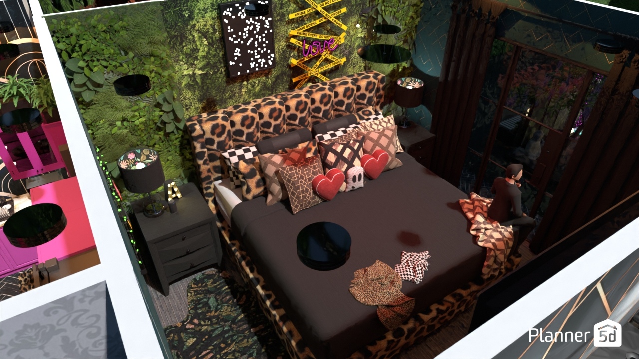 Dramatic maximalist Bedroom #3397128 by ShakaLakaDeAlpaka