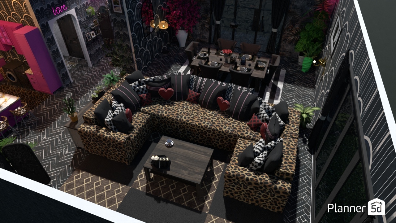 Living Room/Dining Room #3396920 by ShakaLakaDeAlpaka