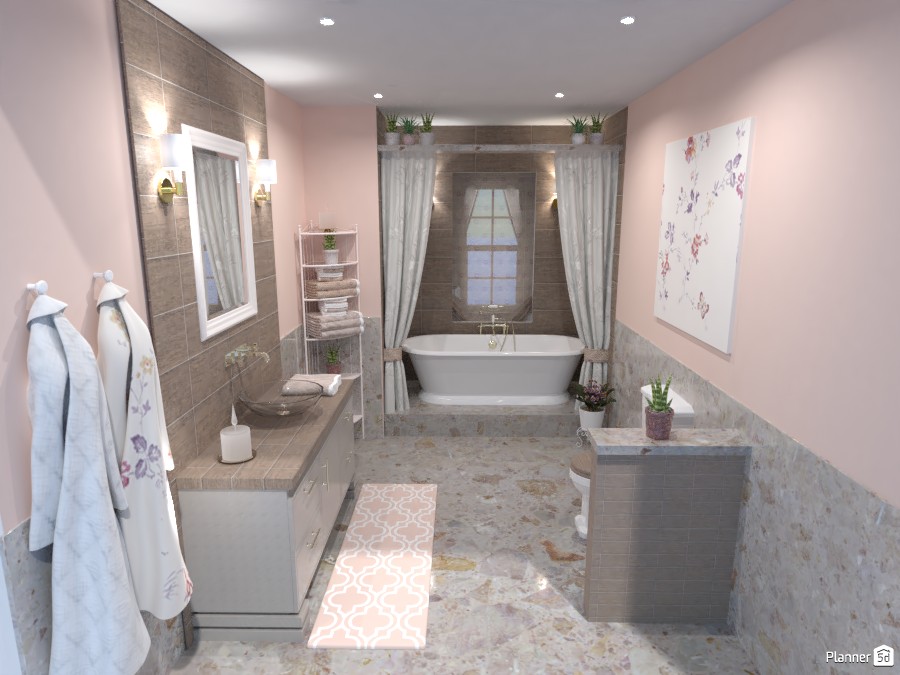 Classic bathroom | Batalla de diseño #4885606 by Hall Pat