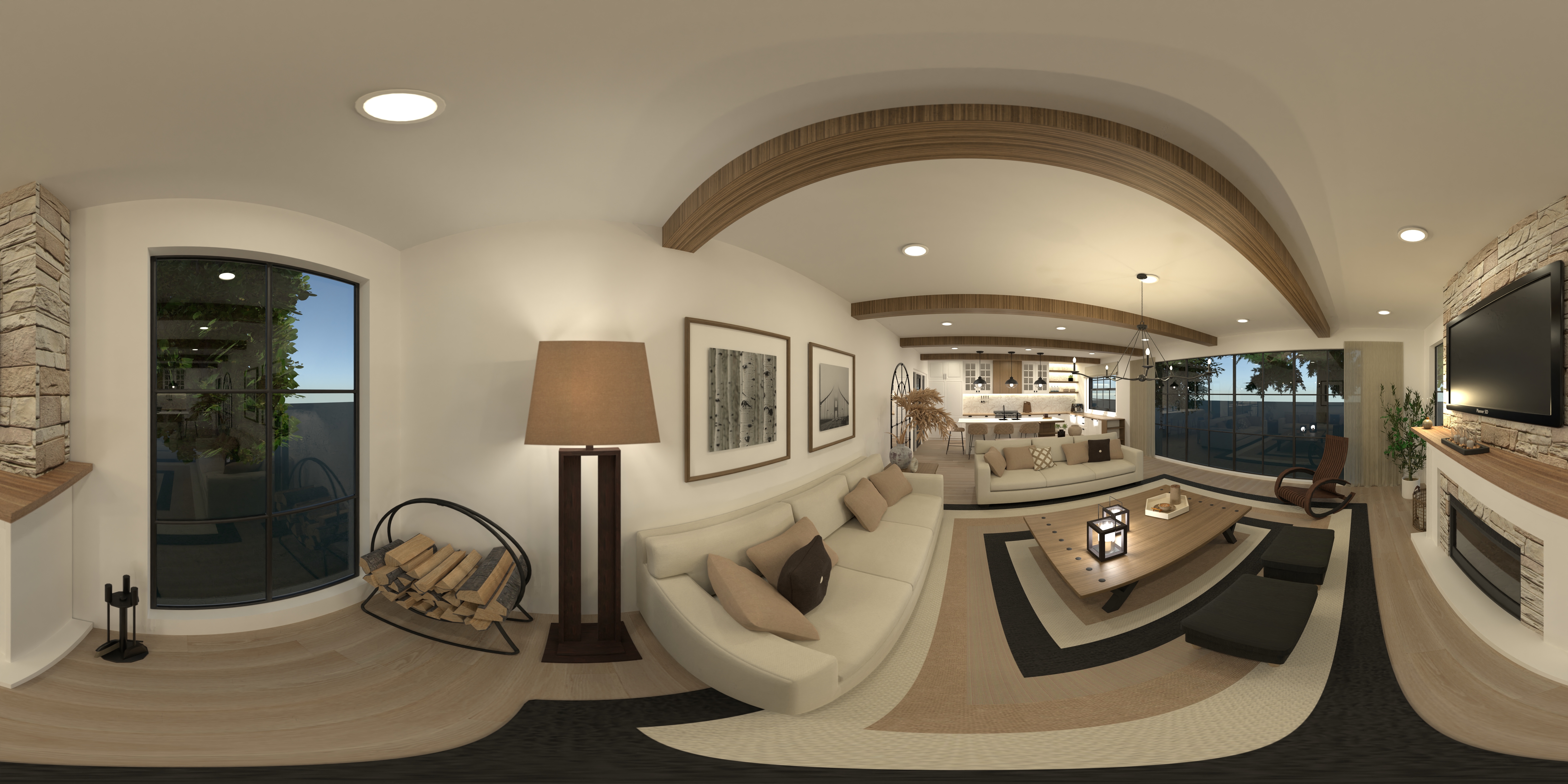 Kitchen and living #23359946 by Ingo Tessmer