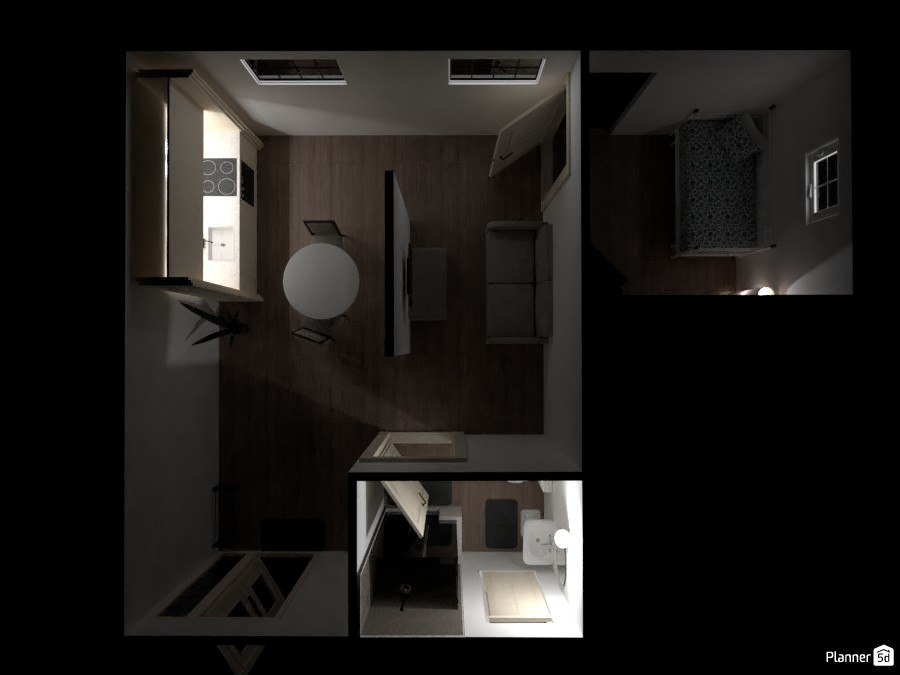 One Story Apartment Living #4269318 by yves