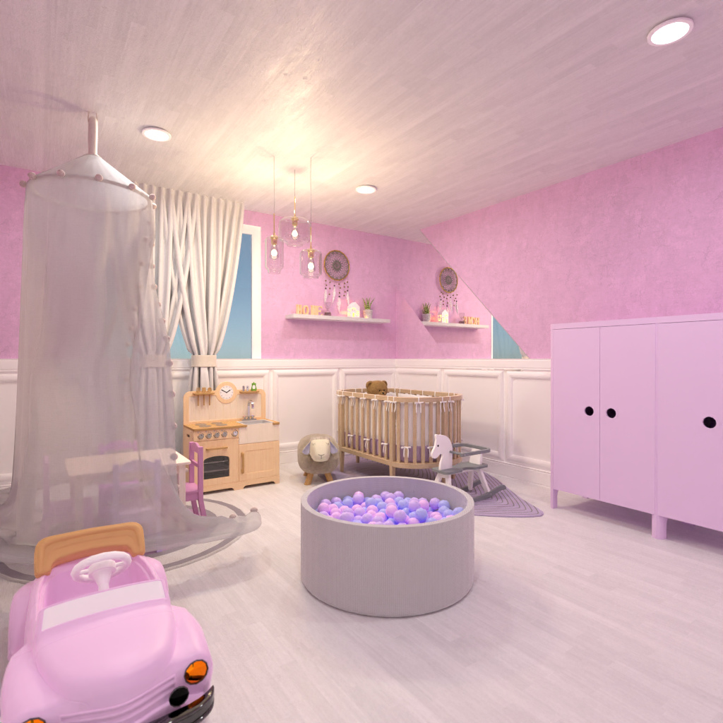 Pink Bedroom #11699576 by Editors Choice