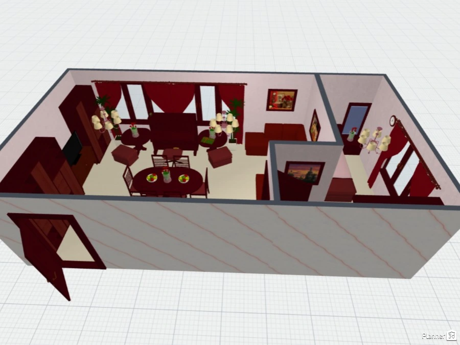 Дизайн интерьера гостиной и спальни #71067 by Мария Кирпа