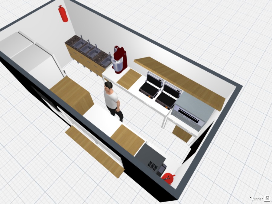 18 feet food truck copy #23043678 by Anonymous