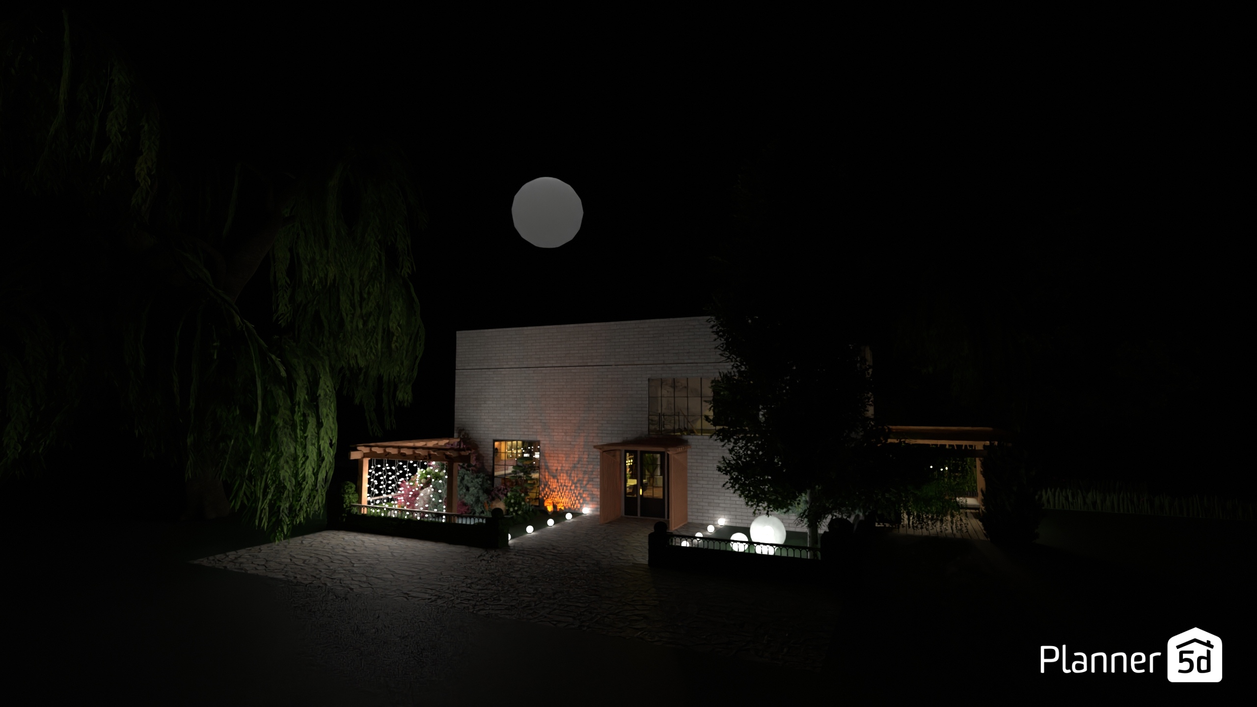 Moon in The Night #21784942 by Micaela Maccaferri