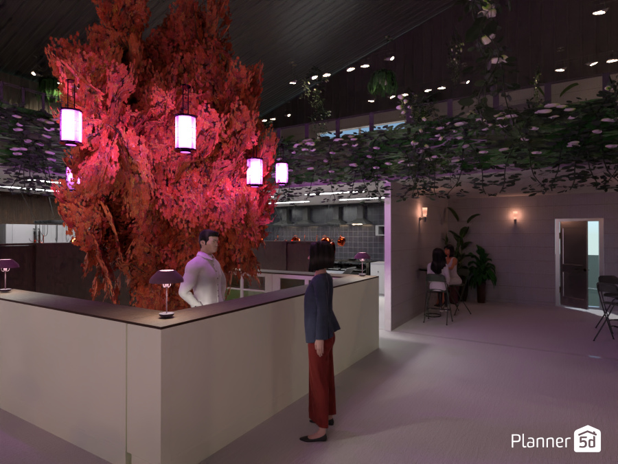 Japanese chochin lighting #9766580 by Gaudi