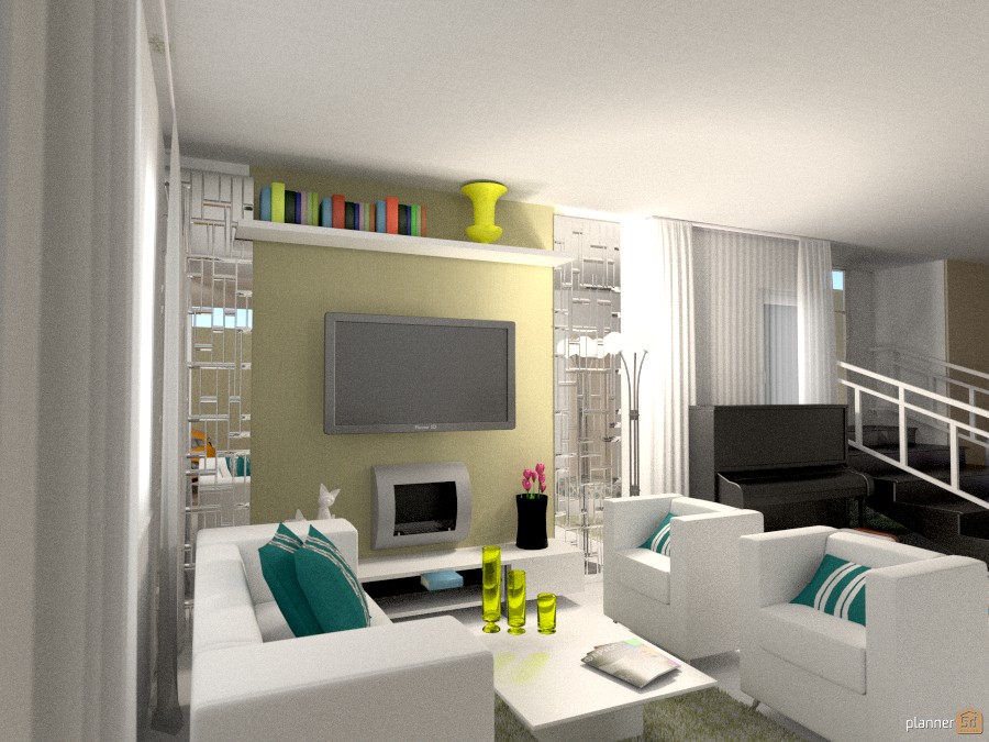 Sala de estar #870003 by Jane Rodrigues