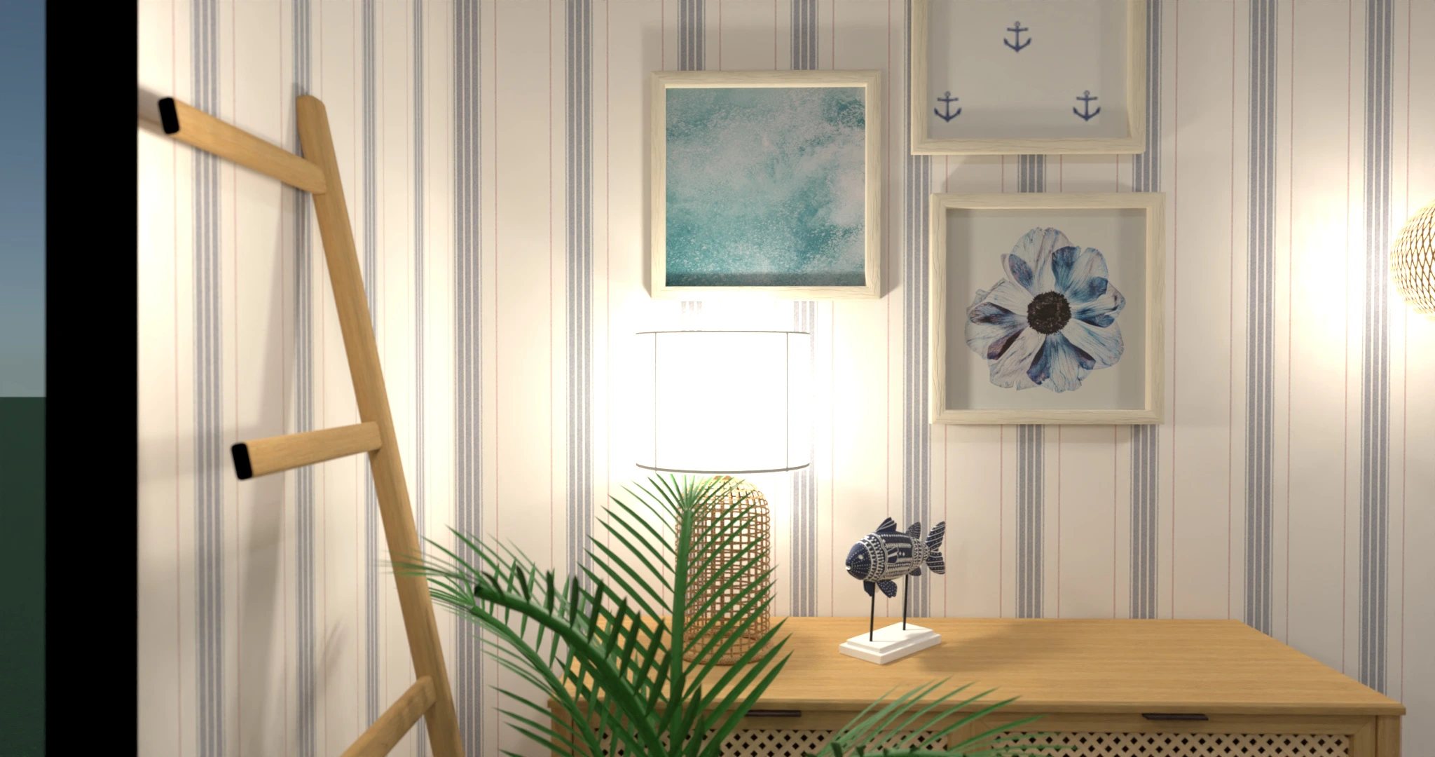 Ocean Bed Room #127247 by