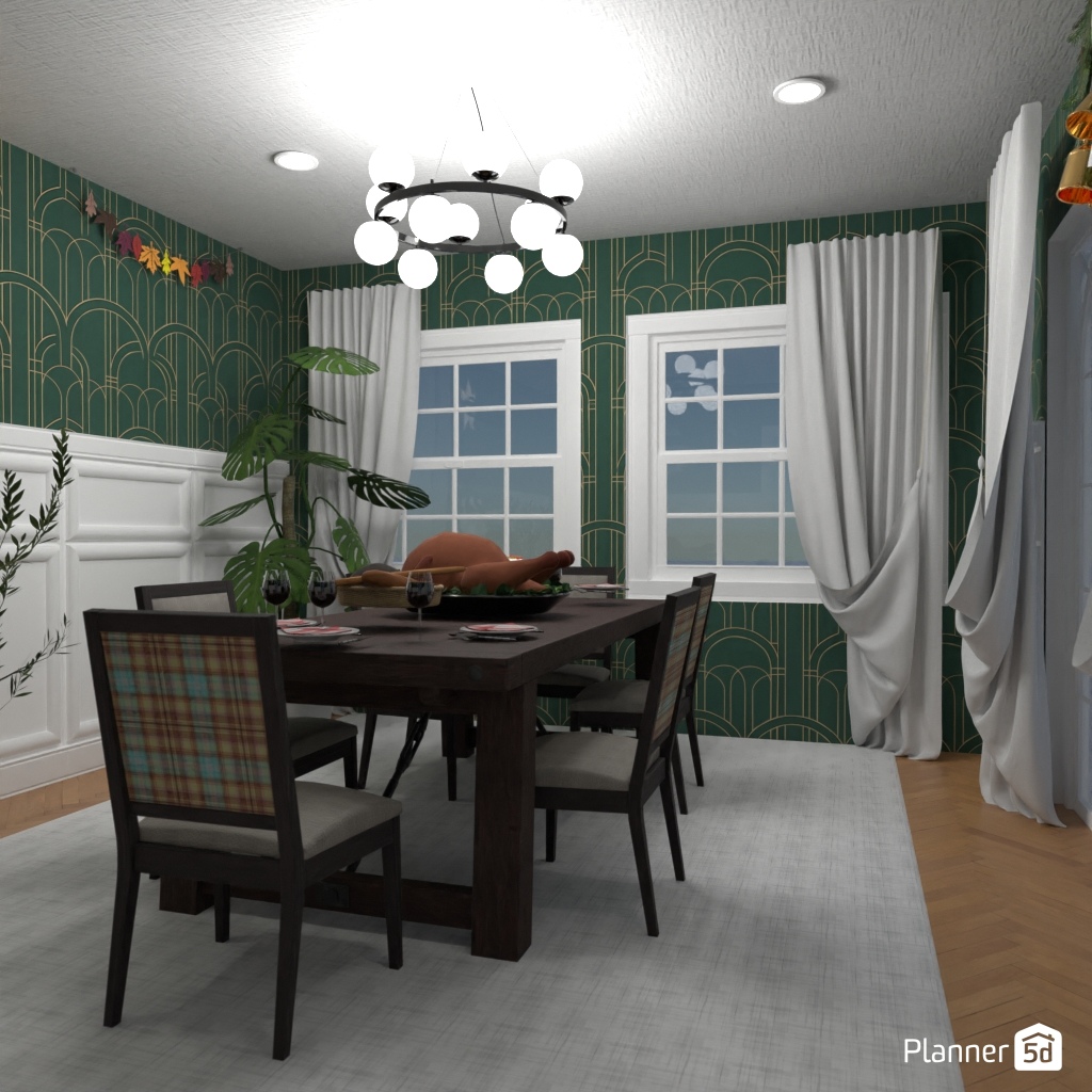 DB: Thanksgiving Day - room shell copy #23397526 by Editors Choice