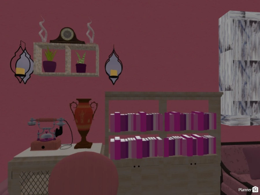 The PINK house #84109 by Tessa