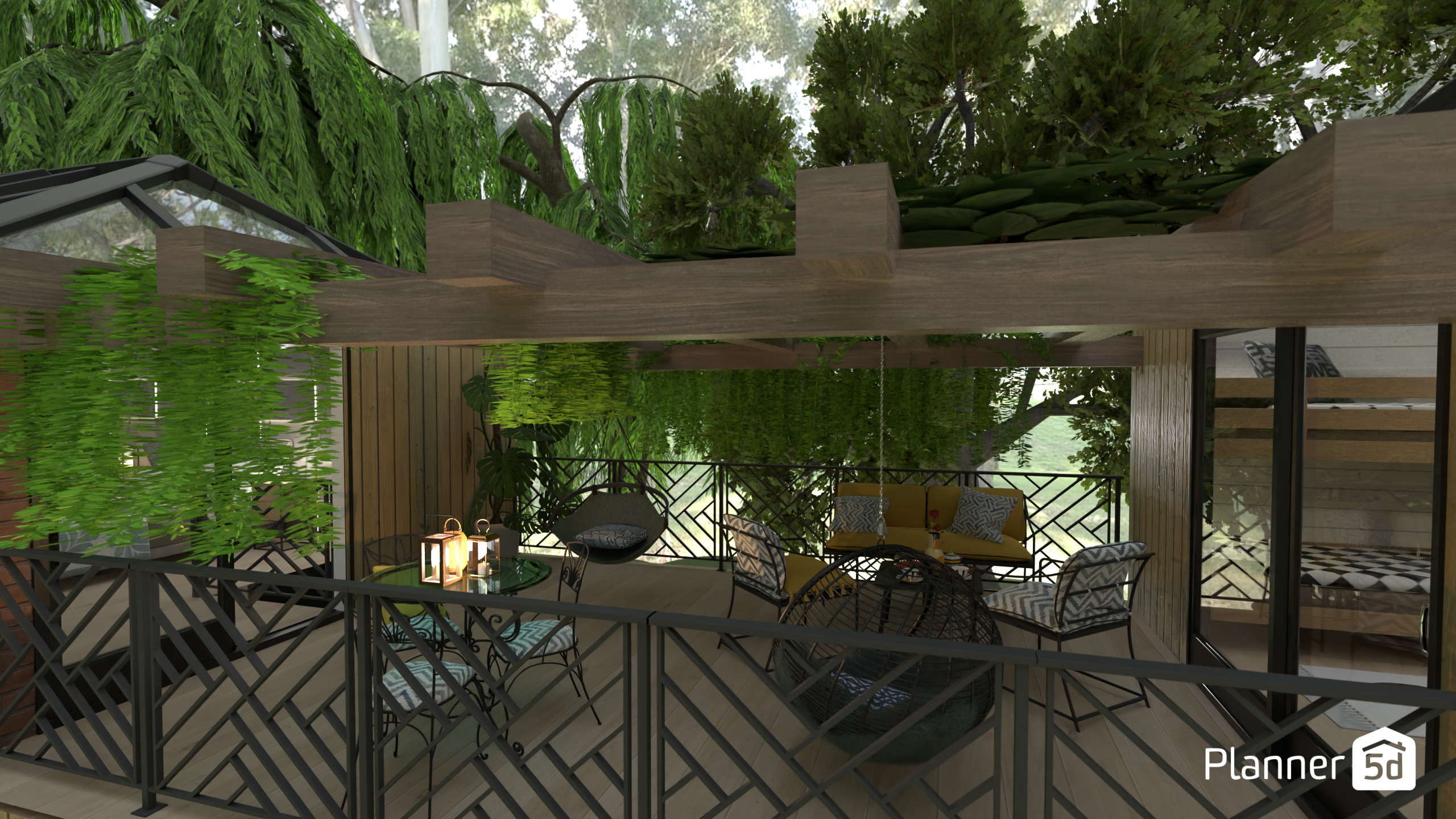 Vacanze nel Bosco: Terrazza#1 #17129771 by Micaela Maccaferri