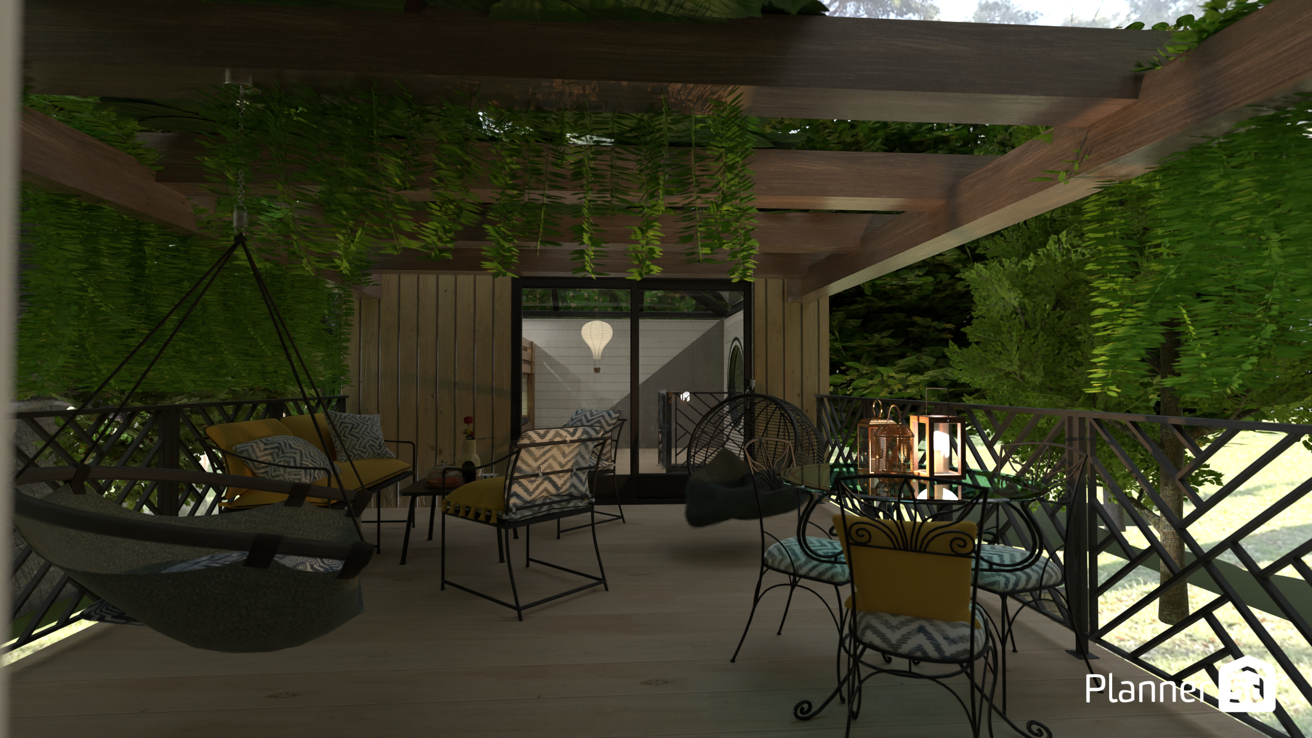 Vacanze nel Bosco: Terrazza#2 #17129803 by Micaela Maccaferri