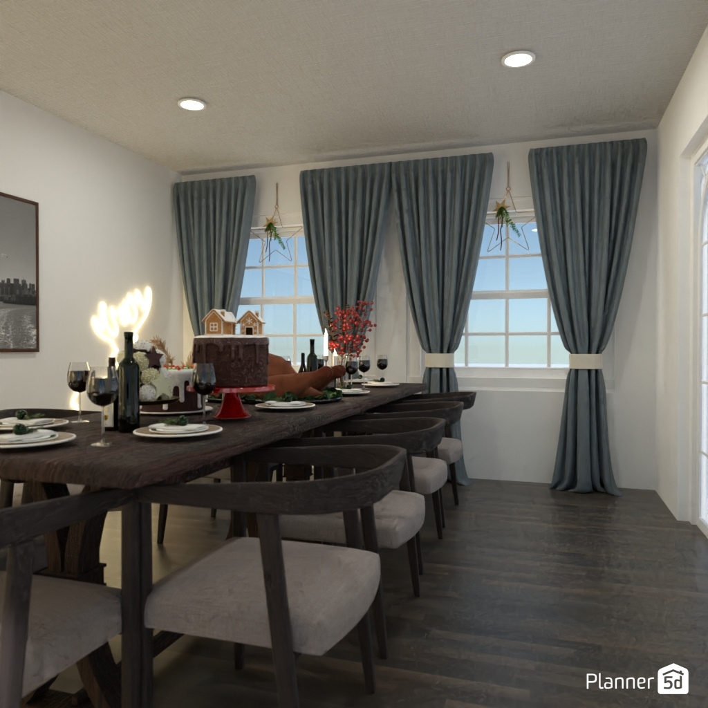 DB: Thanksgiving Day - room shell copy #23496678 by Editors Choice